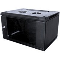 Dynamode CAB-WFP-FE-12U450 rack cabinet 12U Wall mounted rack Black