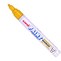 Uni-Ball PX-20 Paint Markers Medium Bullet Tip Yellow Pack of 12