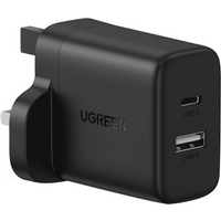 Ugreen 20W Dual Port PD Charger - Black