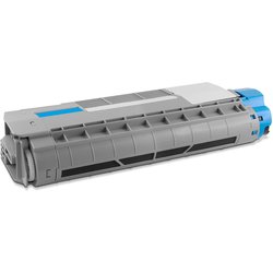 PrintMate OKI 46507507. remanufactured toner. Cyan 6000p