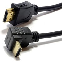 FDL 5M HDMI-A HIGH SPEED WITH ETHERNET CABLE M TO R/A MALE