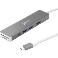 j5create JCD390 4K60 Elite USB-CĀ® 10Gbps Multi-Adapter. Black