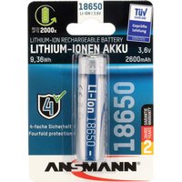 Ansmann Li-Ion Akku 18650 Rechargeable battery Lithium-Ion (Li-Ion)