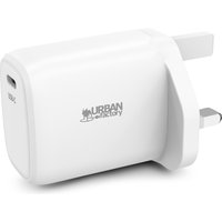 Urban Factory POWEE: USB-C CHARGER - 65Watts (UK plug) BLANC