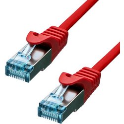 ProXtend CAT6A S/FTP CU LSZH Ethernet Cable Red 1.5M