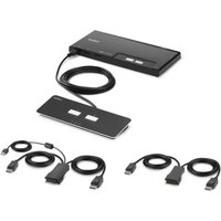 Belkin F1DN202MOD-PP-4 KVM switch Black