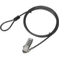 Conceptronic CUSTODIO01BW Combination Laptop Lock. Wedge Slot. 1.8m