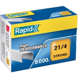 Rapid Staples Strong 21/4 Galvanized Box Of 5000