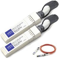 AddOn Networks SFP+/SFP+. 3m InfiniBand/fibre optic cable SFP+ Orange