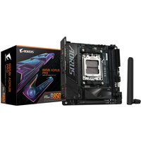 GIGABYTE B850I AORUS PRO Motherboard - AMD Ryzen 9000 Series CPUs 8+2+1 Phases Digital VRM up to 8400MHz DDR5 (OC) 1xPCIe 5.0 + 1xPCIe 4.0 M.2 2.5LAN WIFI 7 USB 3.2 Gen 2
