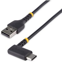 StarTech.com 6in (15cm) USB A to C Charging Cable Right Angle - Heavy