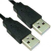 Cables Direct CDL-012-1M USB cable USB 2.0 USB A Black