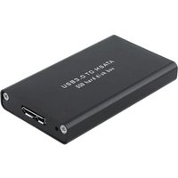 CoreParts MSUB3302 storage drive enclosure HDD/SSD enclosure Black