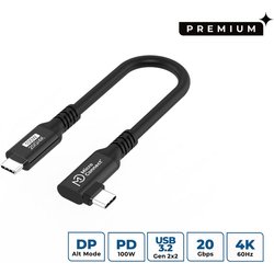 Microconnect USB3.2CC015-A Usb Cable Usb 3.2 Gen 2X2 0.15 M Usb C Blac