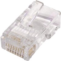 Cablenet Cat6 RJ45 UTP 50u Crimp Plug Solid/Stranded (1 Part)