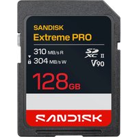 SanDisk Extreme PRO SD UHS-II V90 Card - 128GB