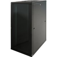 LogiLink D22S68B rack cabinet Freestanding rack Black