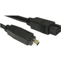 Cables Direct CDLIEE-1002-5M FireWire cable 4-p 9-p Black