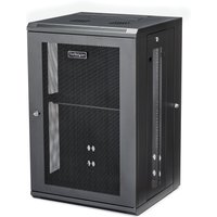 StarTech.com 4-Post 18U Wall Mount Network Cabinet with 1U Shelf. 19&q