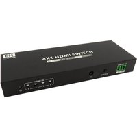 Cables Direct 4X1 HDMI SWITCH MAN/AUTO 8K 60HZ