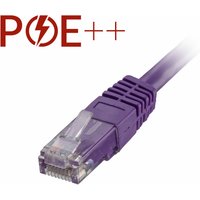 PcHubUK Enjoy 18% Off 3m Cat6 RJ45 Violet Patch Cable with Moulded Boot