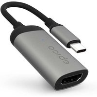 Epico 9915111900081 video cable adapter USB Type-C HDMI Grey