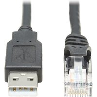Tripp Lite U009-015-RJ45-X USB-A to RJ45 Rollover Console Cable (M/M)