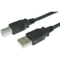 Cables Direct USB2-105K USB cable 5 m USB 2.0 USB A USB B Black