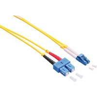 LogiLink 5m. LC/SC InfiniBand/fibre optic cable Yellow