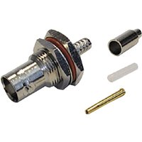 Cablenet BNC 4 Part Crimp Jack RG179 Insulated Turned