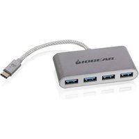 iogear HUB-C USB 3.2 Gen 2 (3.1 Gen 2) Type-C 5000 Mbit/s Silver