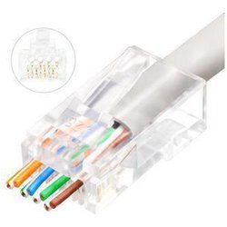 Lanview LVN125306 Wire Connector RJ45 Transparent