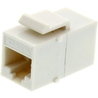 FDL CAT.6 KEYSTONE PASS THROUGH COUPLER MODULE - WHITE
