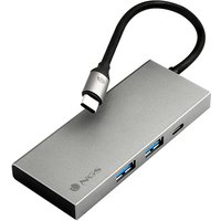 NGS WONDER DOCK4 PRO USB Type-C 5000 Mbit/s Aluminium