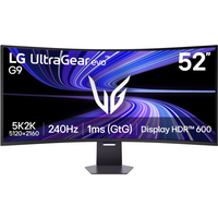 LG UltraGear evo G9 52" VA 5K2K 240Hz Curved Gaming Monitor