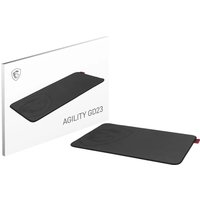 MSI AGILITY GD23 mouse pad Gaming mouse pad Black