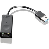 Lenovo 03X6840 cable gender changer RJ-45 USB 2.0 Type-A Black