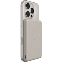 Belkin BPD020HQSA power bank 5000 mAh Wireless charging Sand