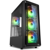 Sharkoon TK4 RGB Midi Tower Black