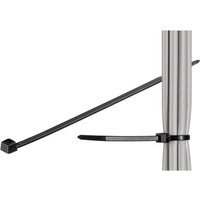 Microconnect CABLETIE3 cable tie Ladder cable tie Black 100 pc(s)
