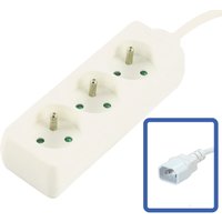 Microconnect MC-PS030150FRUPSW power extension 1.5 m 3 AC outlet(s) Wh