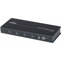 ATEN CS724KM KVM switch Black