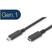 FDL USB TYPE C MALE TO FEMALE EXTENSION CABLE - GEN.1