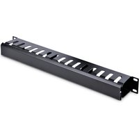 StarTech.com Horizontal 1U Server Rack Cable Management Finger Duct w/