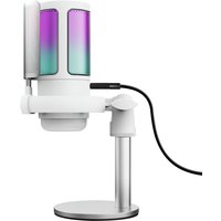 Trust GXT 238W Auron Grey. White Podcast microphone