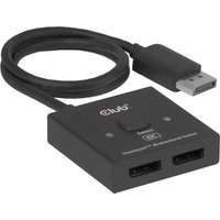 CLUB3D DisplayPort™ 2-in-1 Bi-directional Switch 8K