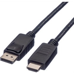 Roline Displayport Cable. Dp - Hdtv. M/M. 2 M