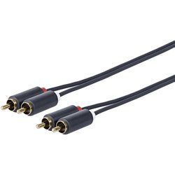 Vivolink PRORCARCA20 Audio Cable 20 M 2 X Rca Black