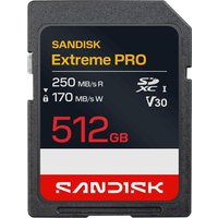 SanDisk Extreme Pro 512 GB SDXC UHS-I