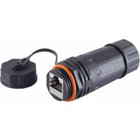 Microconnect KONCAT6A68 cable gender changer RJ-45 Black